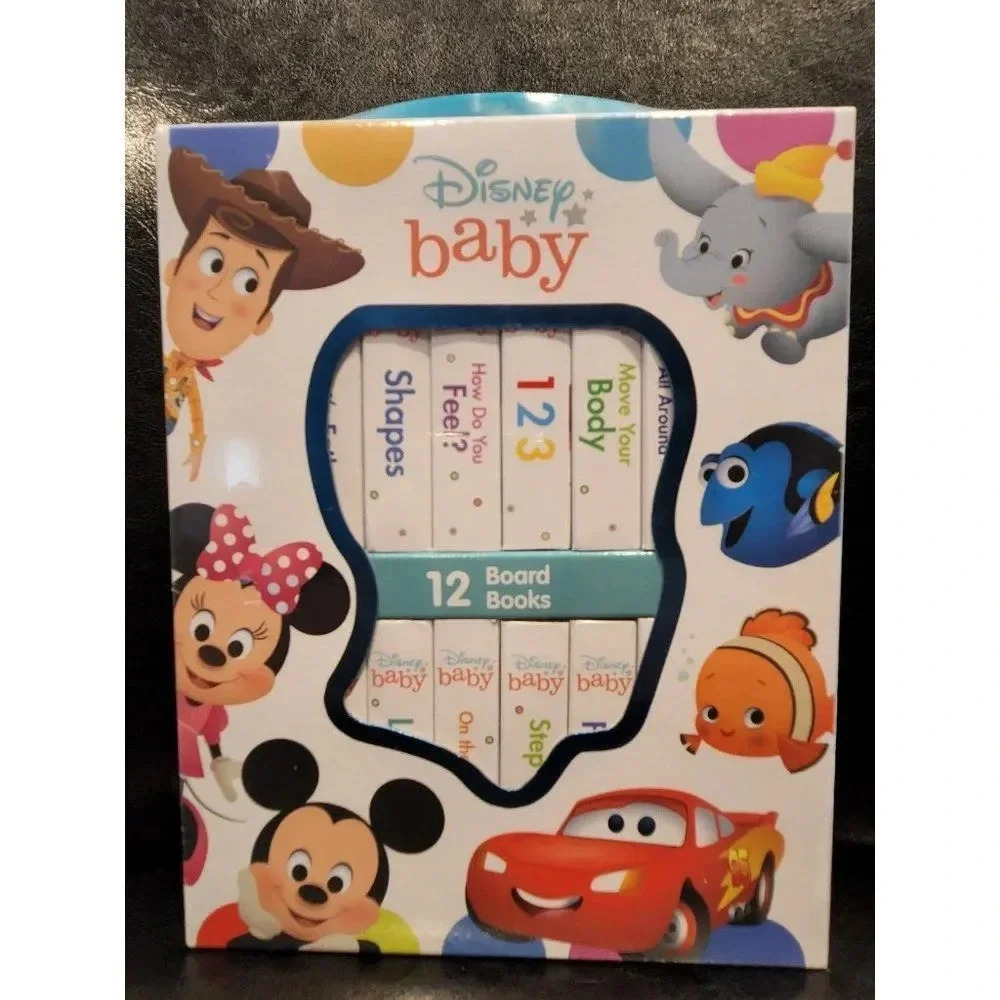 DISNEY BABY 12 BOARD BOOKS - BRAND NEW